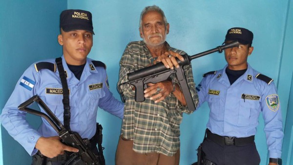 Capturan a anciano con un fusil en Sonaguera, Colón
