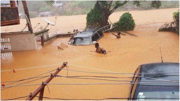 Al menos 200 muertos por inundaciones en Sierra Leona