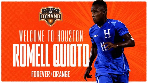 El Houston Dynamo hace oficial el fichaje de Romell Quioto