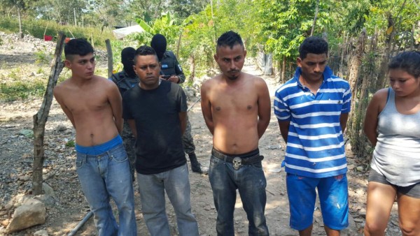 Capturan a cuatro en Santa Bárbara por supuesto tráfico de drogas