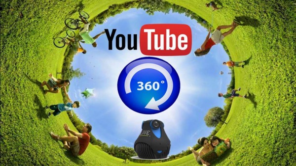 YouTube ya permite video en 360 grados en vivo