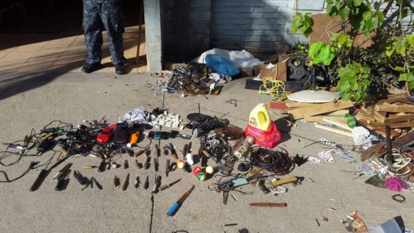 Diversos decomisos en el interior de la Granja Penal de Comayagua