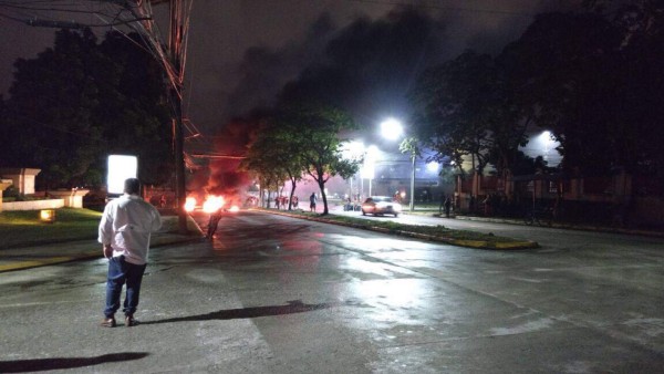 Estos son los puntos tomados por manifestantes en Honduras