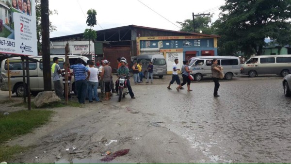 Trabajadores del transporte en paro por temor a perder sus vidas