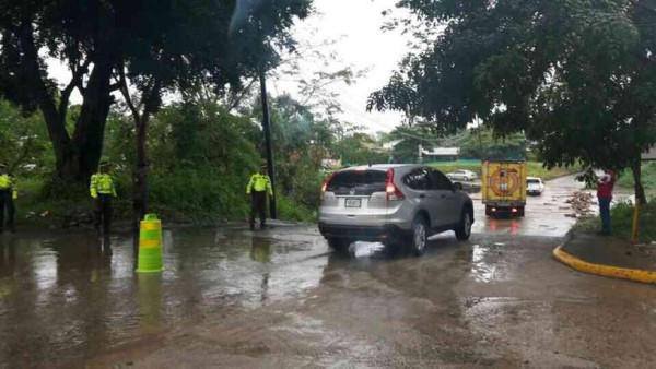 Cierran paso por vados en San Pedro Sula