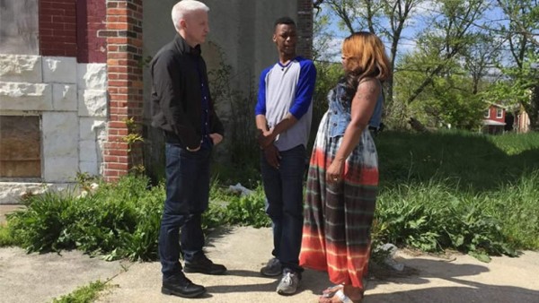 'Me sentí avergonzado por mi madre': joven reprendido en Baltimore