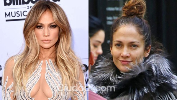 Jennifer López sorprende sin maquillaje