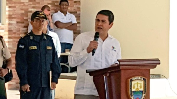 'Gracias operadores de justica por recuperar el país': JOH