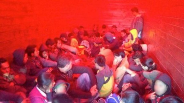 Hallan a centroamericanos hacinados en México