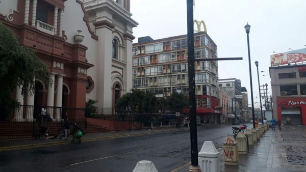 San Pedro Sula lentamente vuelve a la normalidad