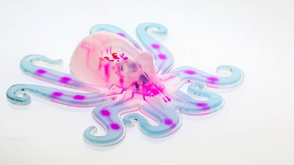 Crean a ‘octobot’ el primer robot flexible