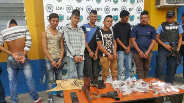 Capturan a peligrosa banda en Santa Bárbara