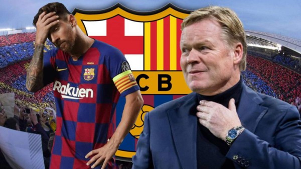 Koeman defiende a Messi tras polémica imagen del argentino