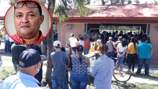 Familiares y amigos sepultan restos de Miguelito Carrión en San Pedro Sula