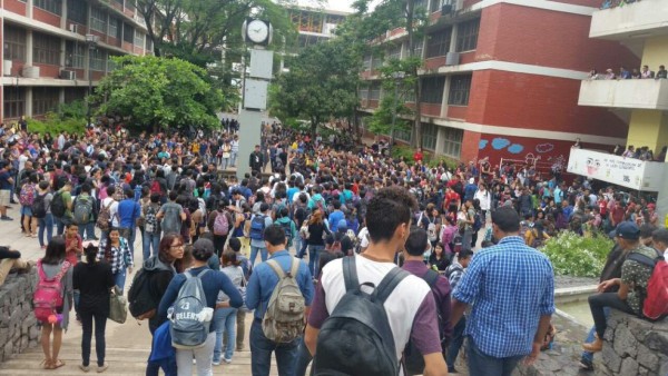 Suspenden clases en la Unah para evitar injerencias