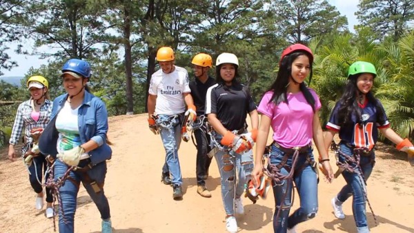 Diversión extrema en el parque La Picona﻿ de Olancho