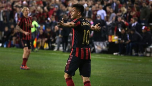 Video: El gol del 'Pity' Martínez que abrió el marcador en el Atlanta United - Motagua