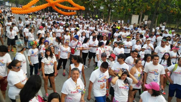 Alegría, diversión y solidaridad en el Colorun