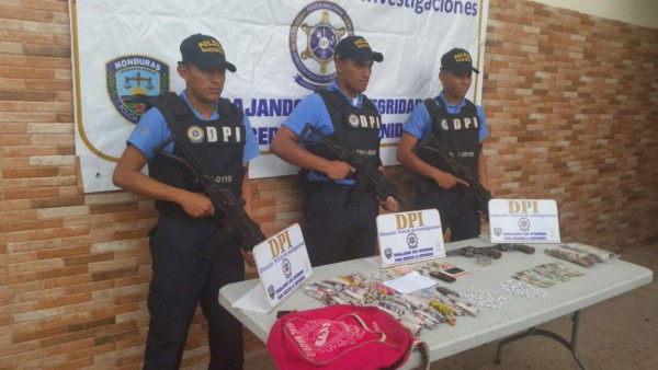 Capturan a nueve menores con armas y droga en Tegucigalpa