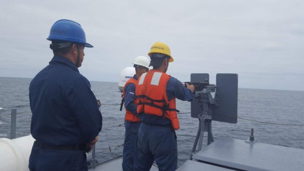 Honduras se destaca en maniobras multinacionales navales en Perú