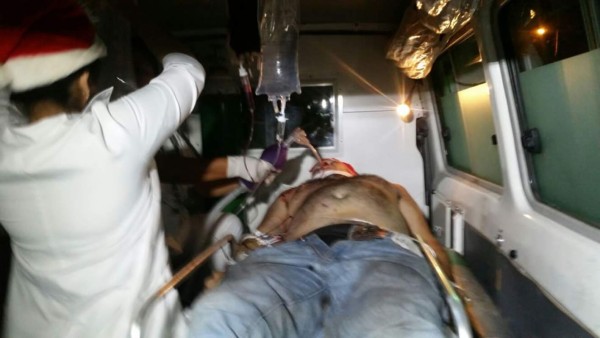 Dejan herido de varios balazos a joven cohetero en Santa Bárbara