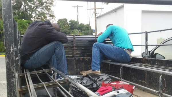 Sospechosos de asesinatos son trasladados a San Pedro Sula