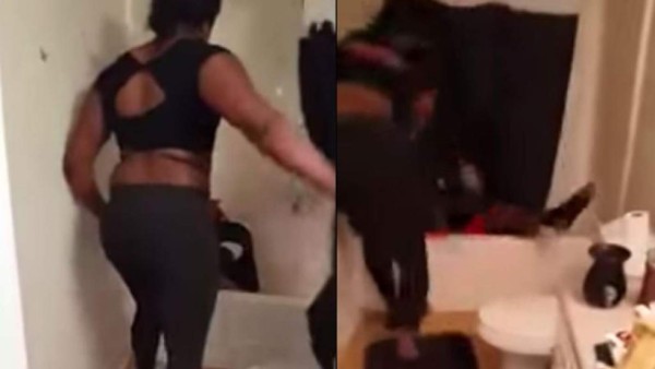 Video: Descubre infidelidad de su novio y le da brutal golpiza