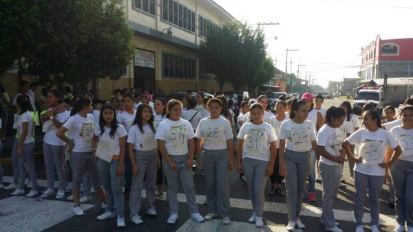 Maratón estudiantil para recuperar la paz