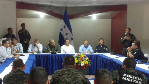 JOH replantea seguridad de Honduras para el 2016