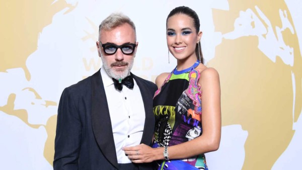 Gianluca Vacchi y Sharon Fonseca son padres de una niña