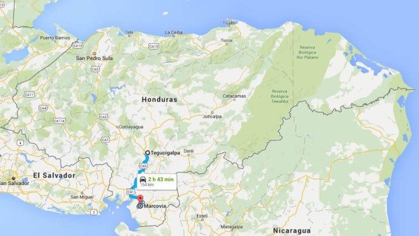 Captura de pantalla de Google Maps.