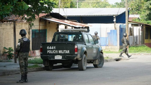 Armas, drogas y detenidos deja operación en San Pedro Sula
