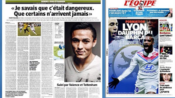 Andy Nájar sacó lo bueno y se convirtió en estrella