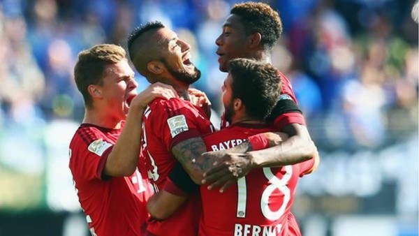 Vidal guía al triunfo al Bayern frente ante Darmstadt
