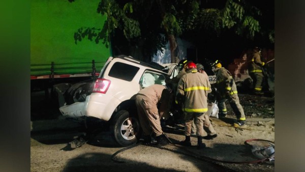 Mueren tres hermanitas tras fatal accidente de tránsito en San Pedro Sula