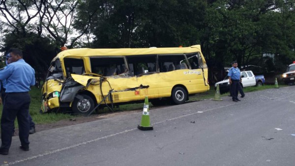 Identifican a cuatro de las víctimas del accidente en Choluteca