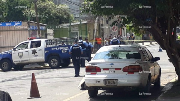 Matan a un taxista en el centro de San Pedro Sula