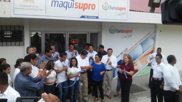 Inauguran los primeros maquisupros en Choloma