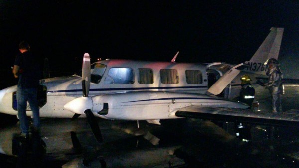 Avión aterriza de emergencia en La Ceiba