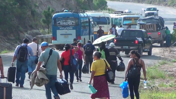 Piden reparación de carretera de Lempira
