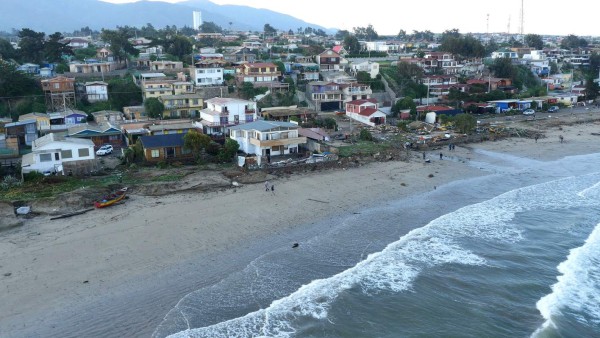 Los Vilos, el balneario chileno más afectado con el terremoto