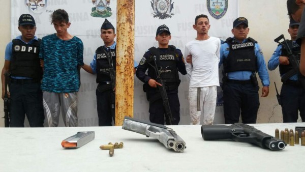 Detienen a supuestos pandilleros tras tiroteo en El Progreso