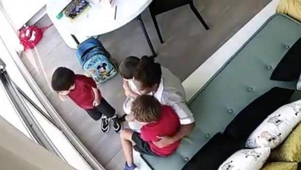 Video: Tres niños se salvan milagrosamente de explosión en Beirut