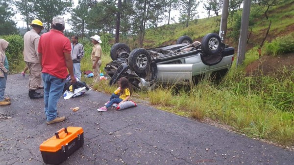 Accidentes de tránsito dejan nueve heridos en zona centro-oriental de Honduras