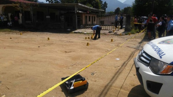 Dos marinos muertos deja balacera en El Progreso