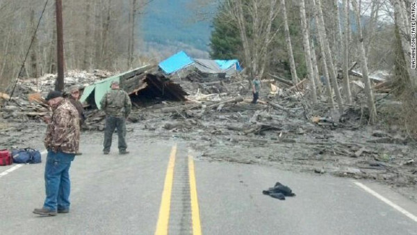 Alud deja tres muertos y 18 desaparecidos en Washigton