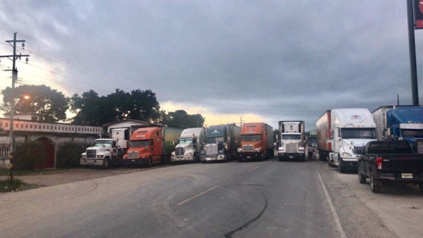 Se paraliza el tráfico en el litoral Caribe y la zona norte de Honduras