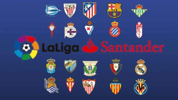 Tabla de posiciones de la Liga española