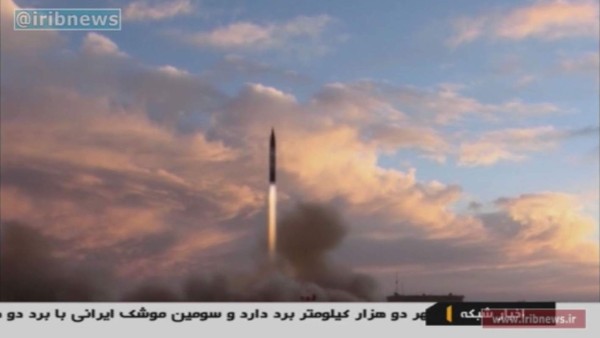 Irán probó 'con éxito” misil con 2,000 km de alcance
