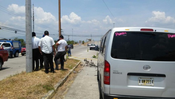 Ciclista muere atropellado cerca del aeropuerto sampedrano